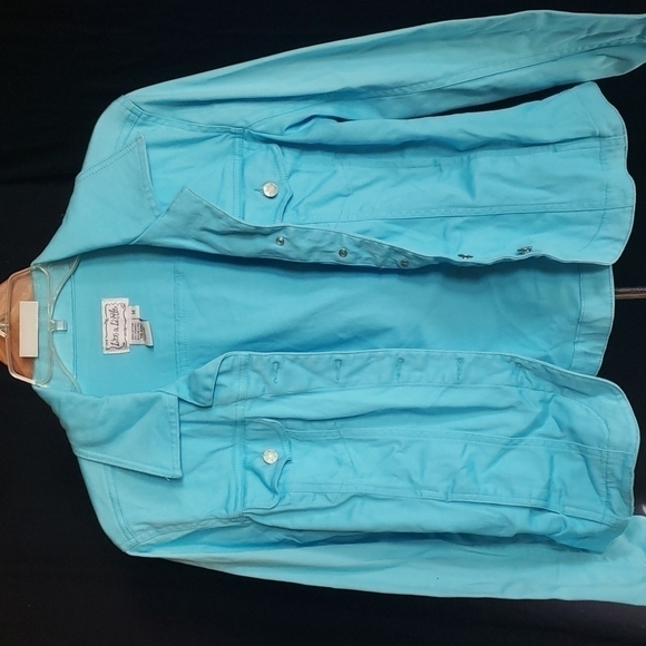 Live a Little Jackets & Blazers - LIVE A little women's jacket size medium blue